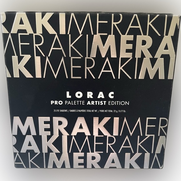 LORAC Eyeshadow Palette Professional Meraki Artist Edition 25 shades makeup NIB - Picture 4 of 5